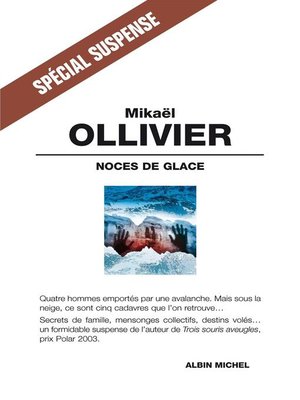cover image of Noces de glace